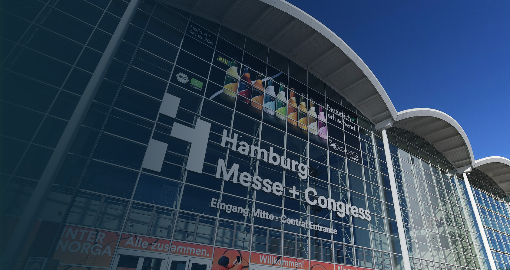 Messestand auf der INTERNORGA Hamburg
